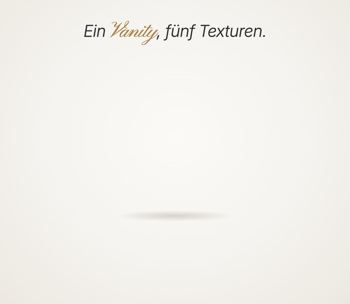Aestina Kosmetikkoffer in fünf Texturen