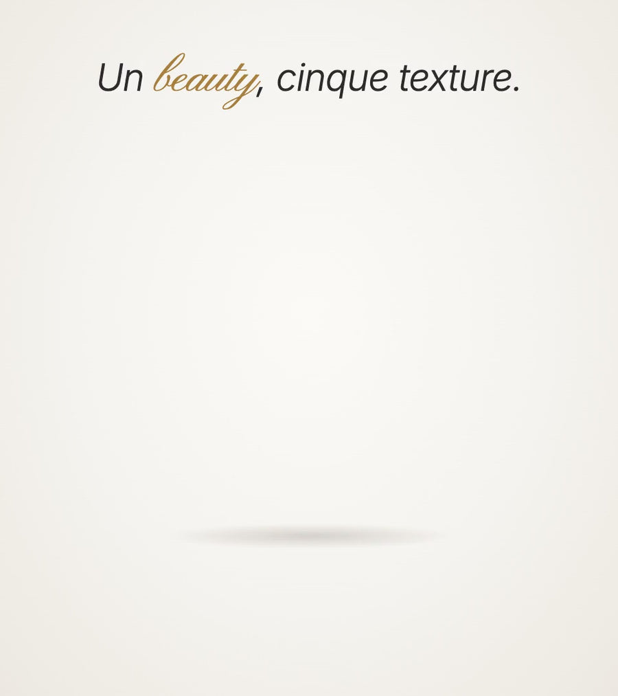 Beauty case Aestina in cinque texture